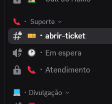 Categoria &quot;Suporte&quot;